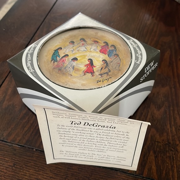 4 Coasters by Ted Degrazia - Picture 5 of 6